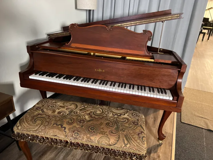 Cable Queen Anne Baby Grand - Image 4
